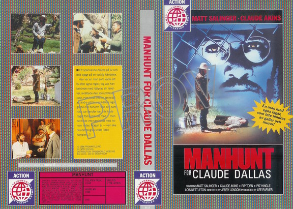 3112 MANHUNT FOR CLAUDE DALLAS  (VHS)